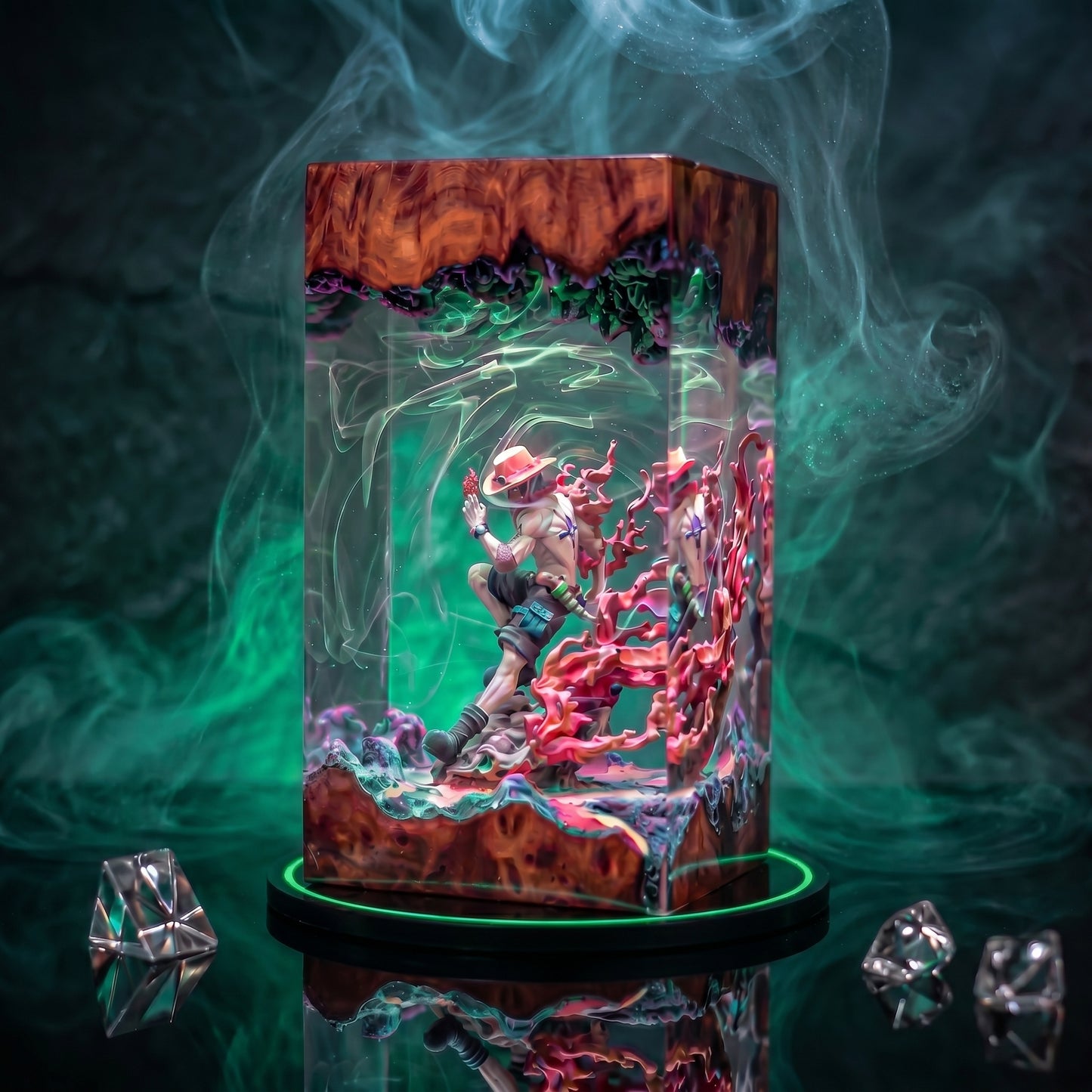 Ace Resin Lamp - One Piece