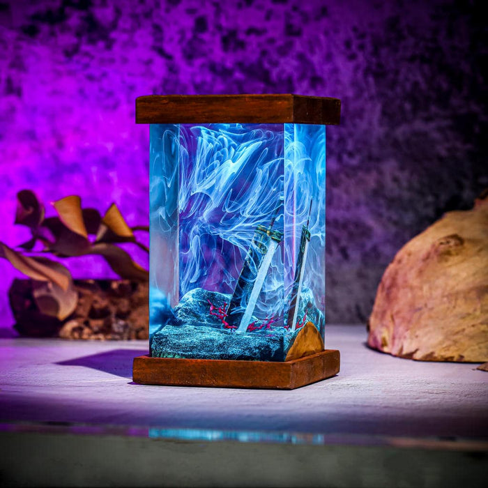 How to Photograph a Resin Lamp for a Dark Moody Room