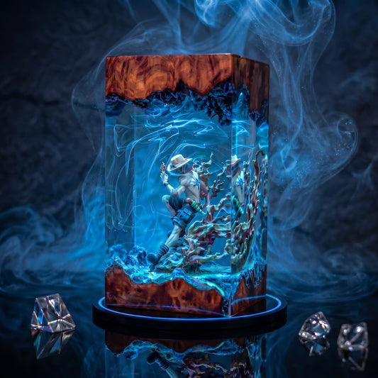 Ace Resin Lamp - One Piece