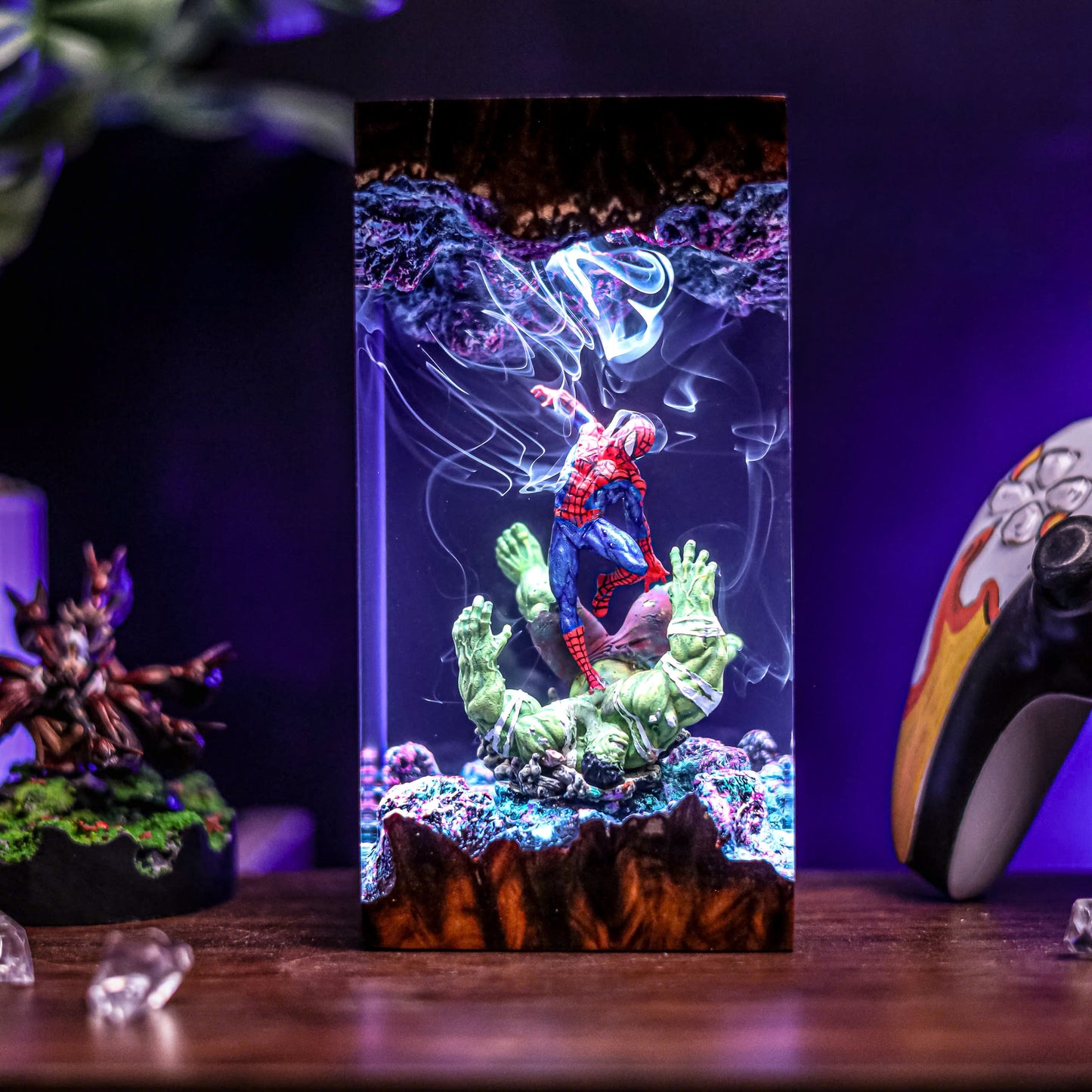 Spiderman Resin Lamp V3 - Marvel Comics