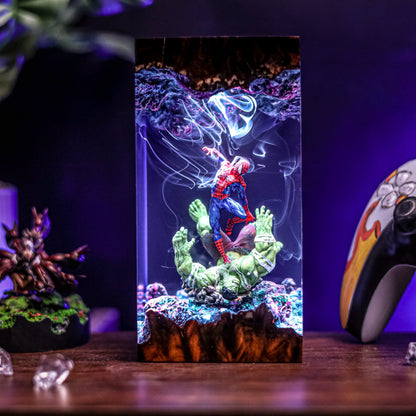 Spiderman Resin Lamp V3 - Marvel Comics