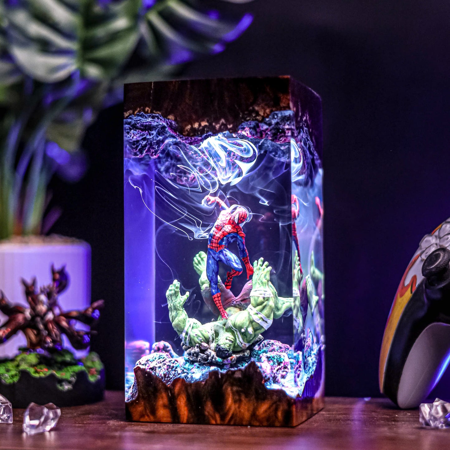 Spiderman Resin Lamp V3 - Marvel Comics