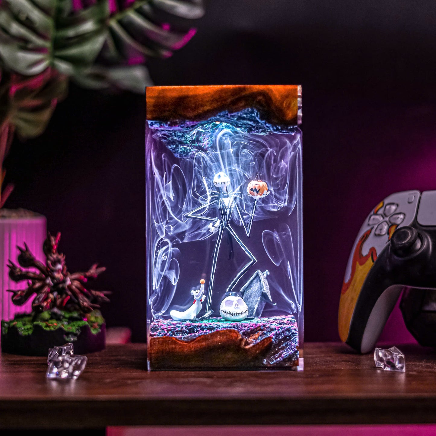 Jack Skellington Resin Lamp - Halloween