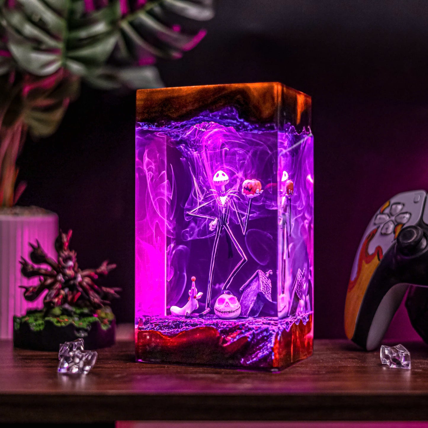 Jack Skellington Resin Lamp - Halloween