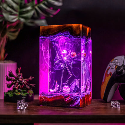 Jack Skellington Resin Lamp - Halloween