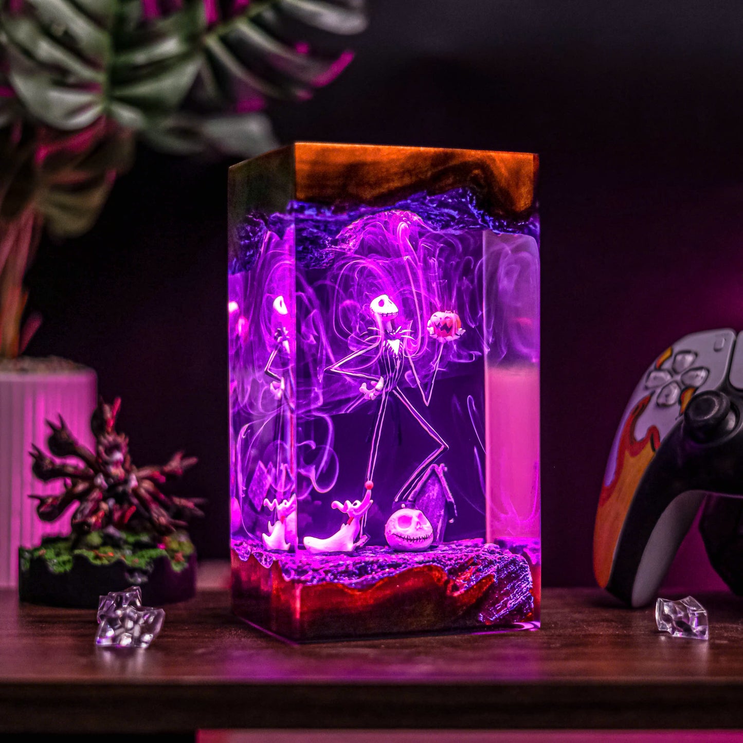 Jack Skellington Resin Lamp - Halloween