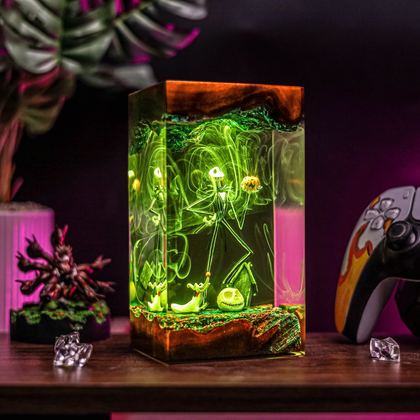 Jack Skellington Resin Lamp - Halloween