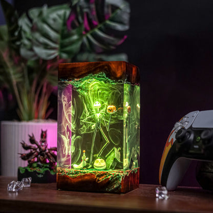 Jack Skellington Resin Lamp - Halloween