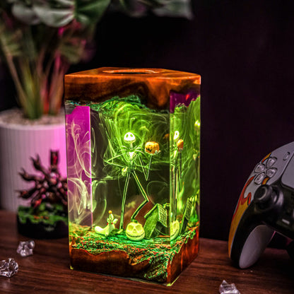 Jack Skellington Resin Lamp - Halloween