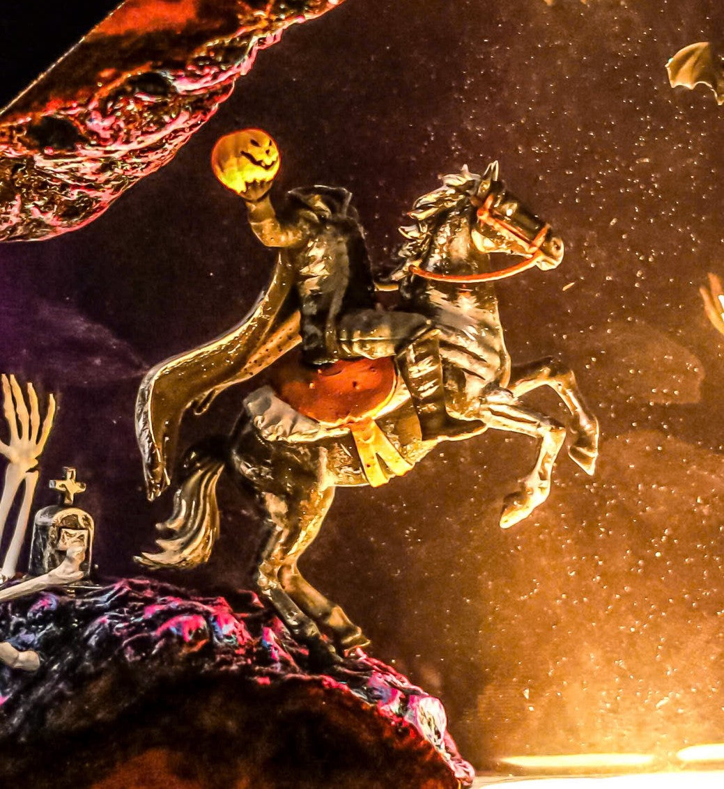 Headless Horseman V3 Resin Lamp - Halloween