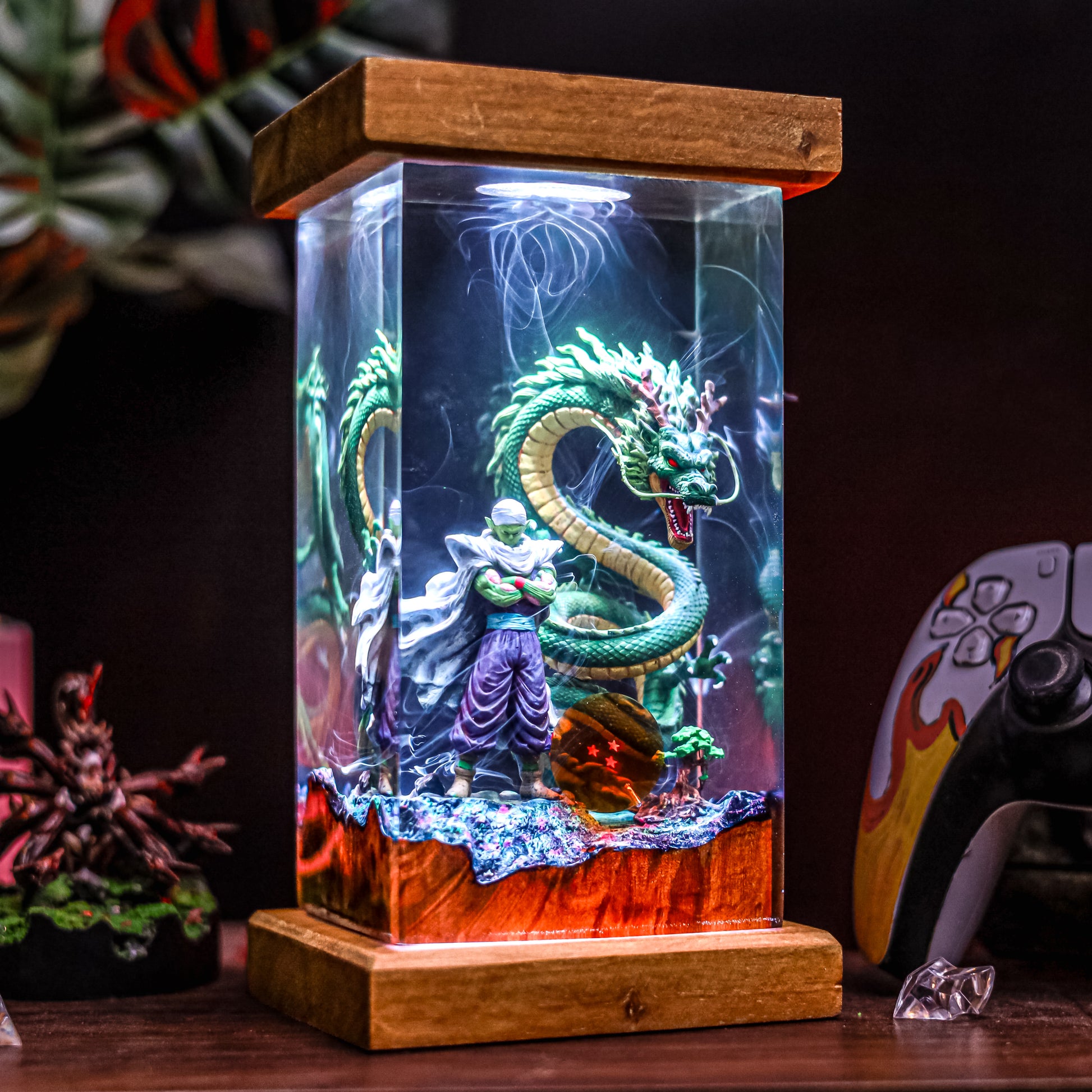 Picolo Resin Lamp  - Dragon ball Z Lumi Verseresin Studio