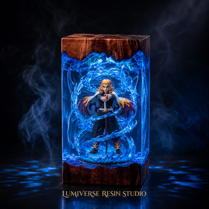 Rengoku Resin Lamp V1 - Demon Slayer