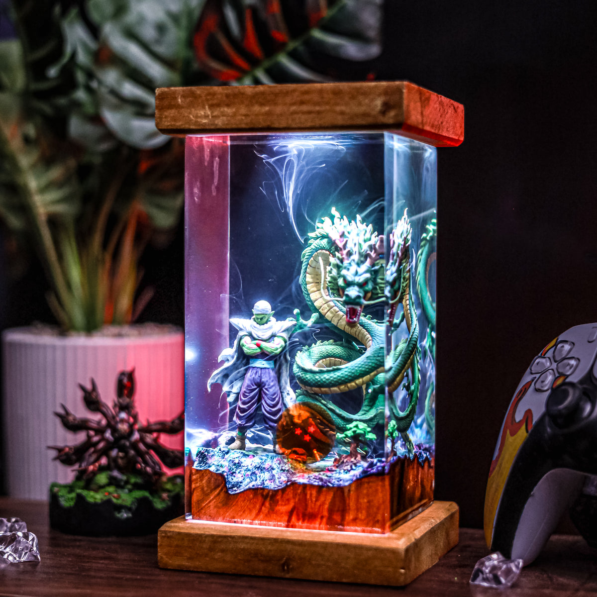 Picolo Resin Lamp  - Dragon ball Z Lumi Verseresin Studio
