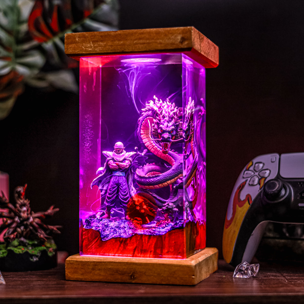 Picolo Resin Lamp  - Dragon ball Z Lumi Verseresin Studio