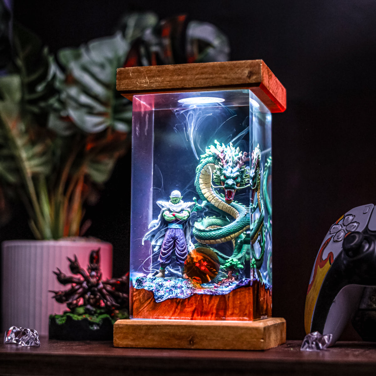 Picolo Resin Lamp  - Dragon ball Z Lumi Verseresin Studio