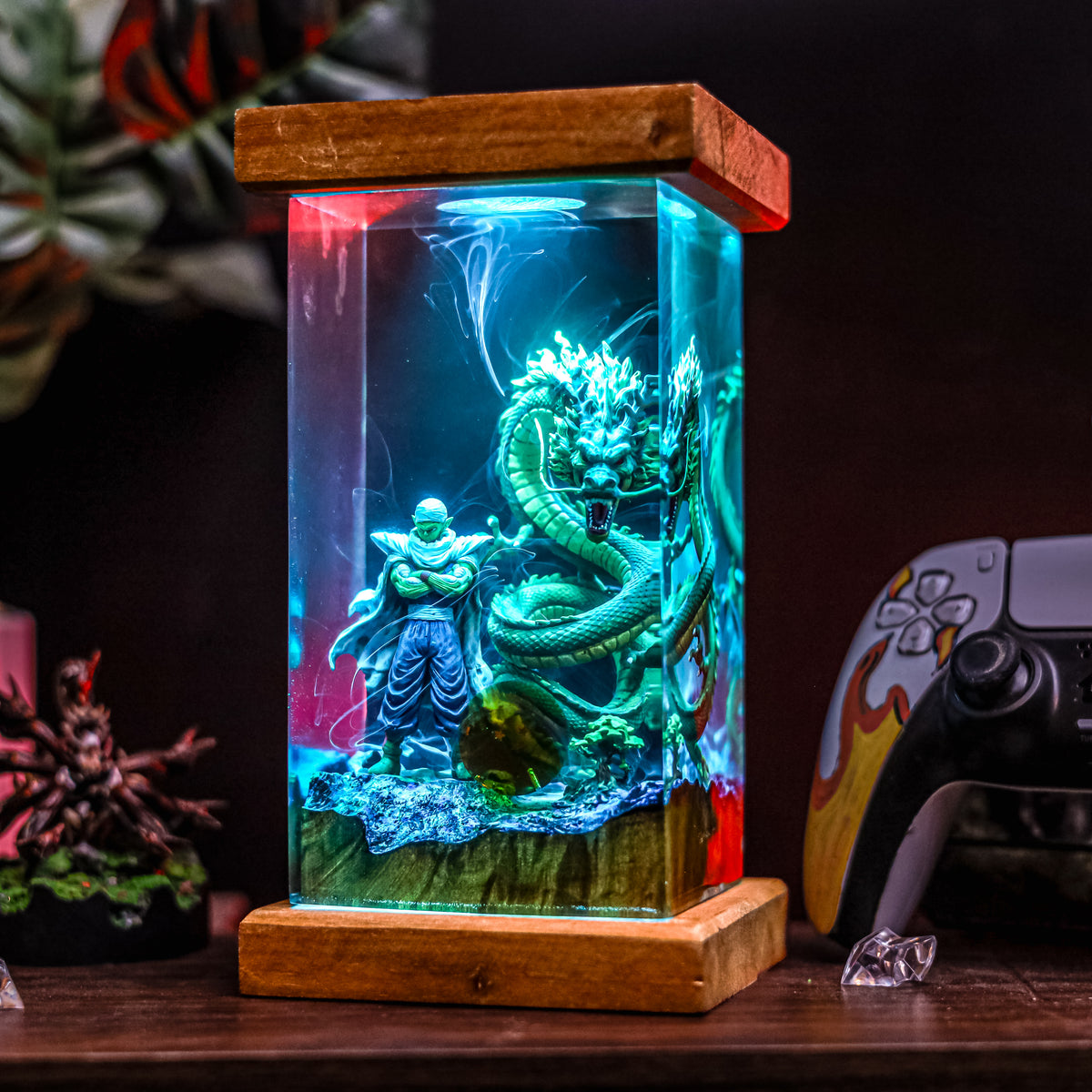 Picolo Resin Lamp  - Dragon ball Z Lumi Verseresin Studio