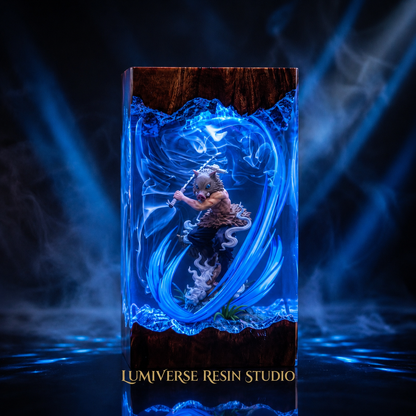 Inosuke Resin Lamp V1  - Demon Slayer