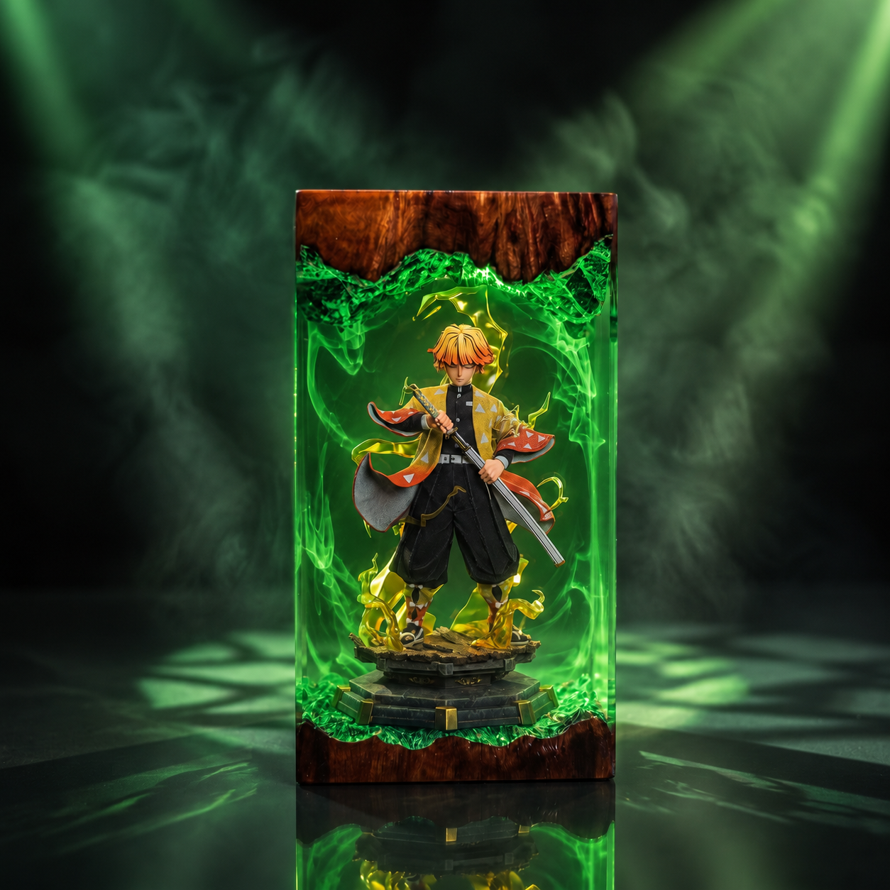 Zenitsu Resin Lamp V1 - Demon Slayer