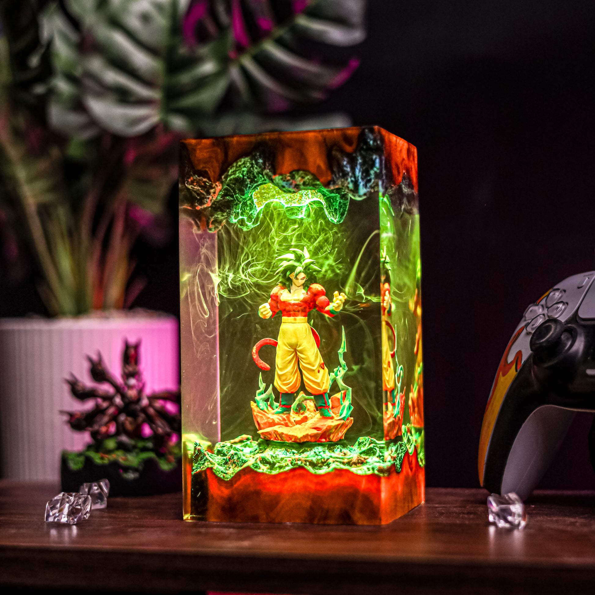 Picolo Resin Lamp  - Dragon ball Z Lumi Verseresin Studio