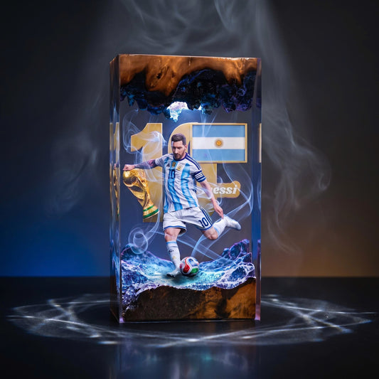 Messi Player Resin Lamp V3 -The Best Player