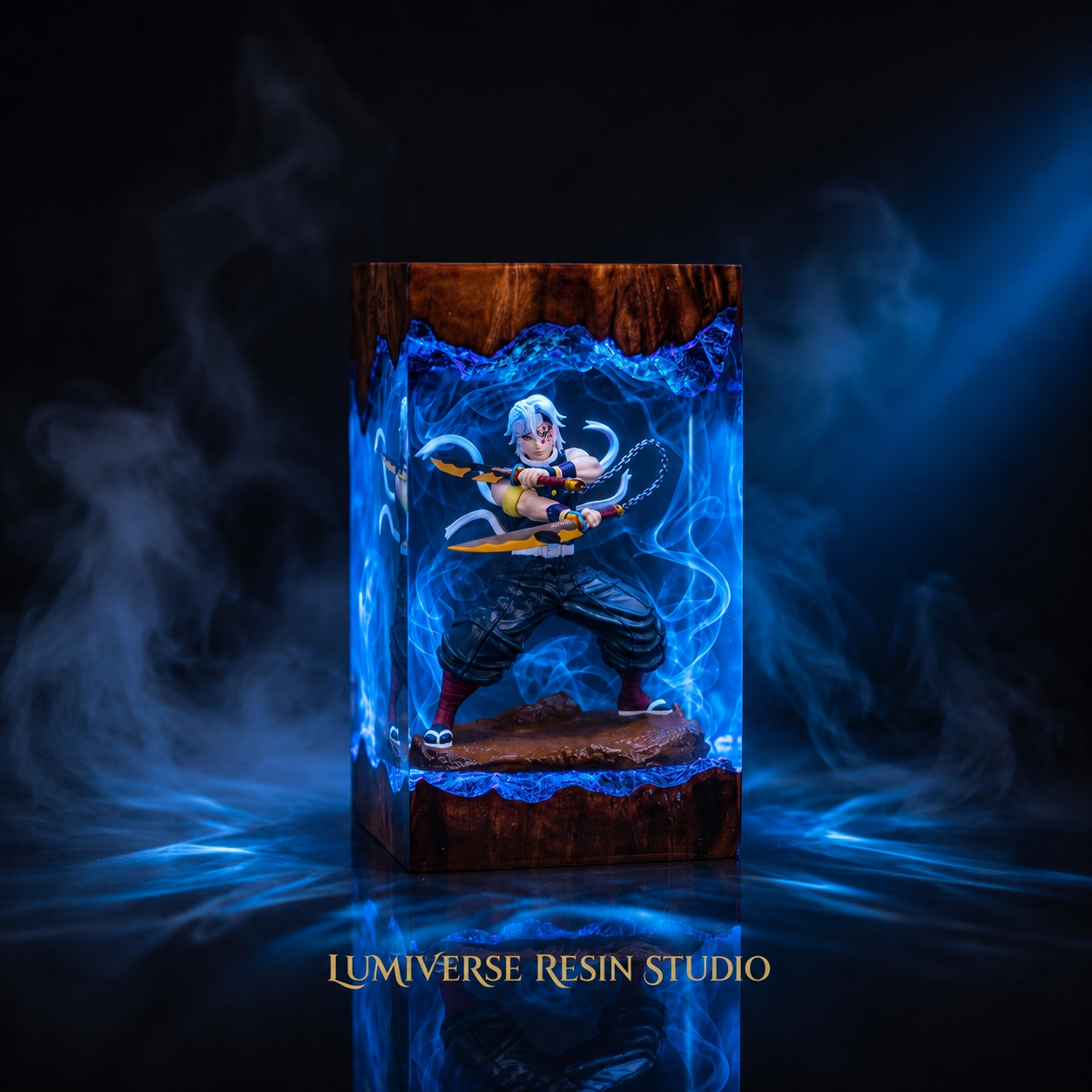 Uzui Tengen Resin Lamp  - Demon Slayer