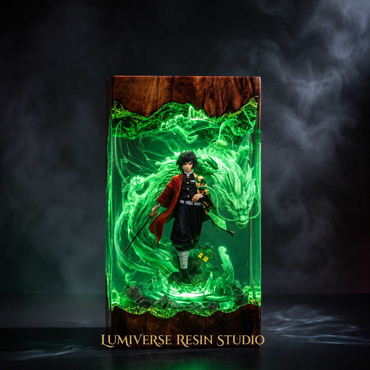 Giyuu Resin Lamp  - Demon Slayer