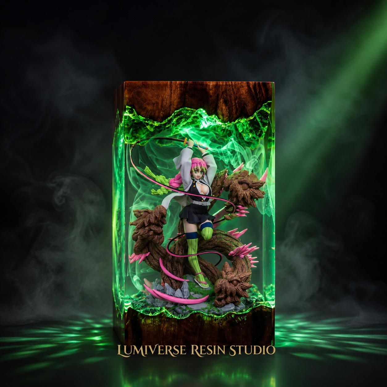 Kanroji Mitsuri Resin Lamp  - Demon Slayer