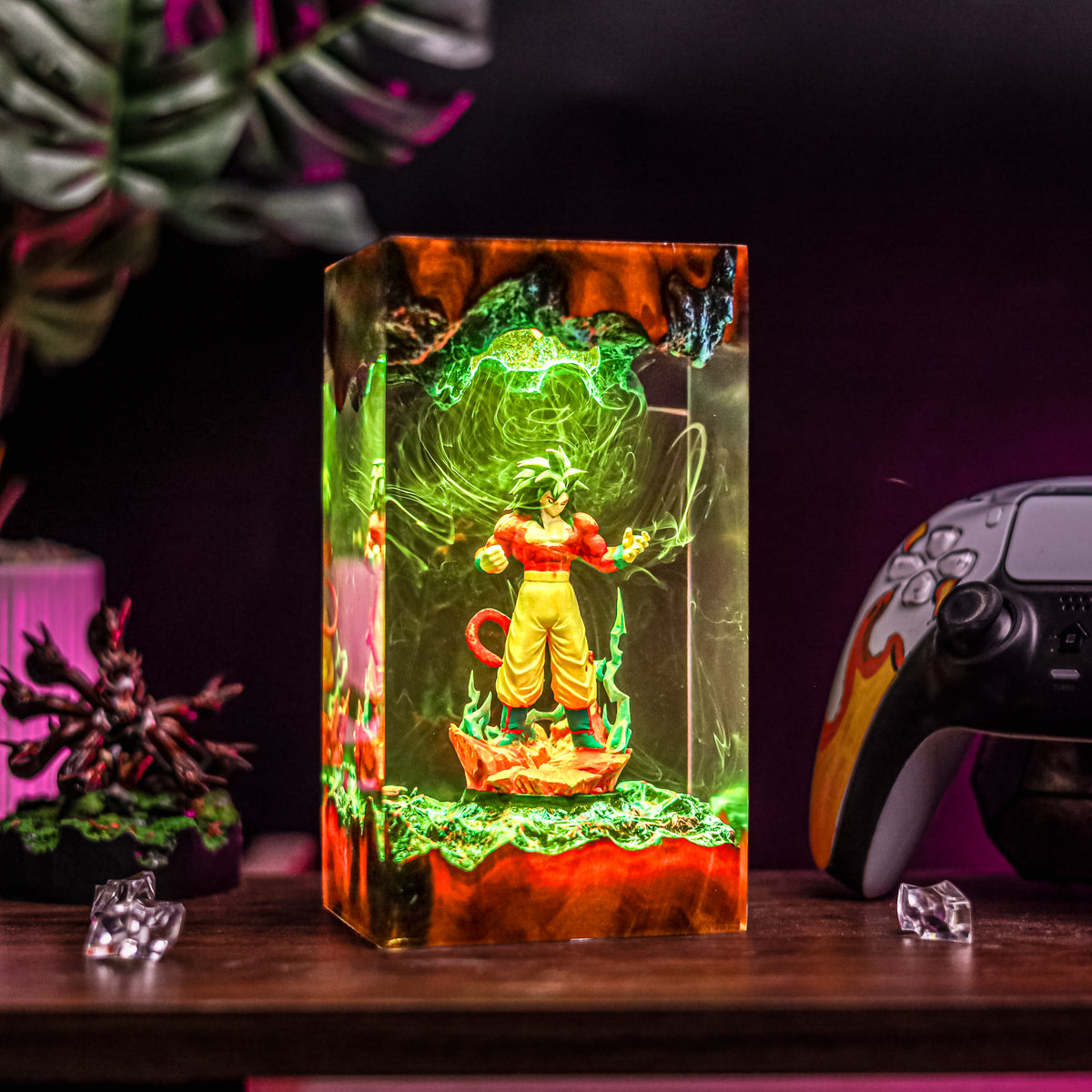 Picolo Resin Lamp  - Dragon ball Z Lumi Verseresin Studio
