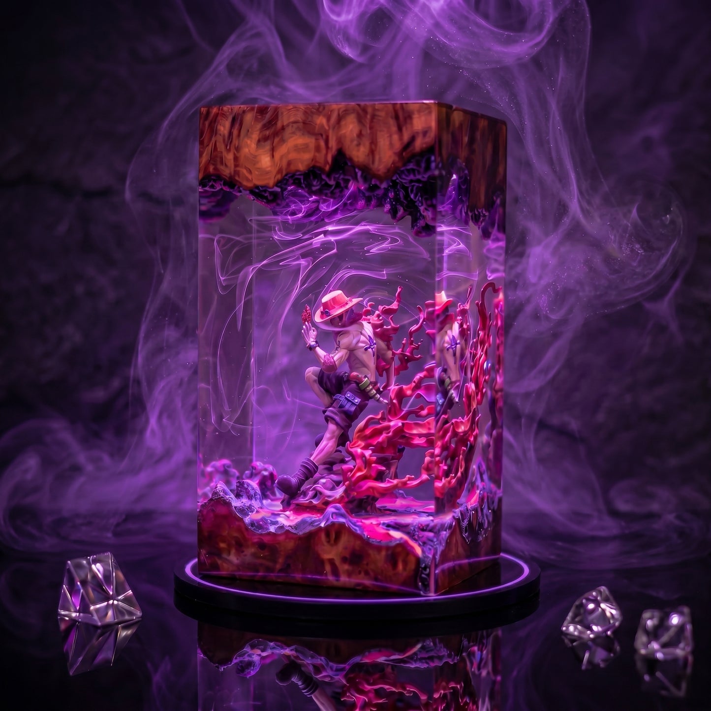 Ace Resin Lamp - One Piece