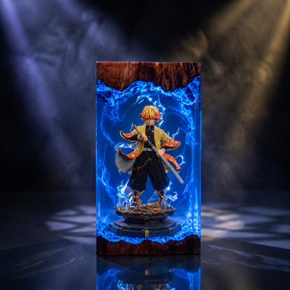 Zenitsu Resin Lamp V1 - Demon Slayer