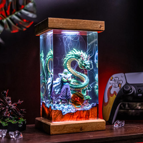 Picolo Resin Lamp  - Dragon ball Z Lumi Verseresin Studio