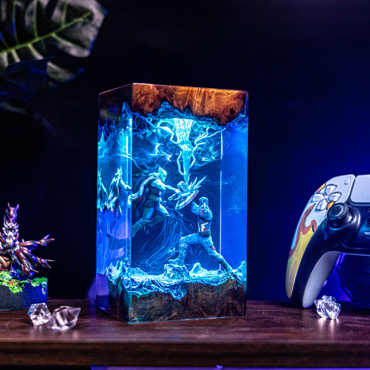 Custom Guts Berserk Resin lamp Lumi Verseresin Studio