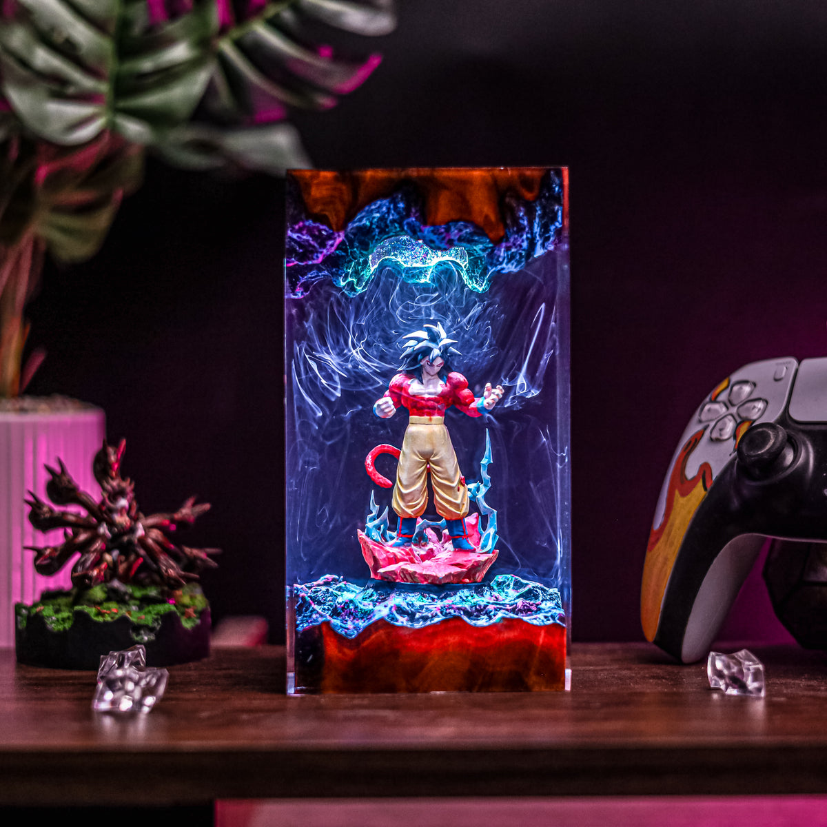 Picolo Resin Lamp  - Dragon ball Z Lumi Verseresin Studio