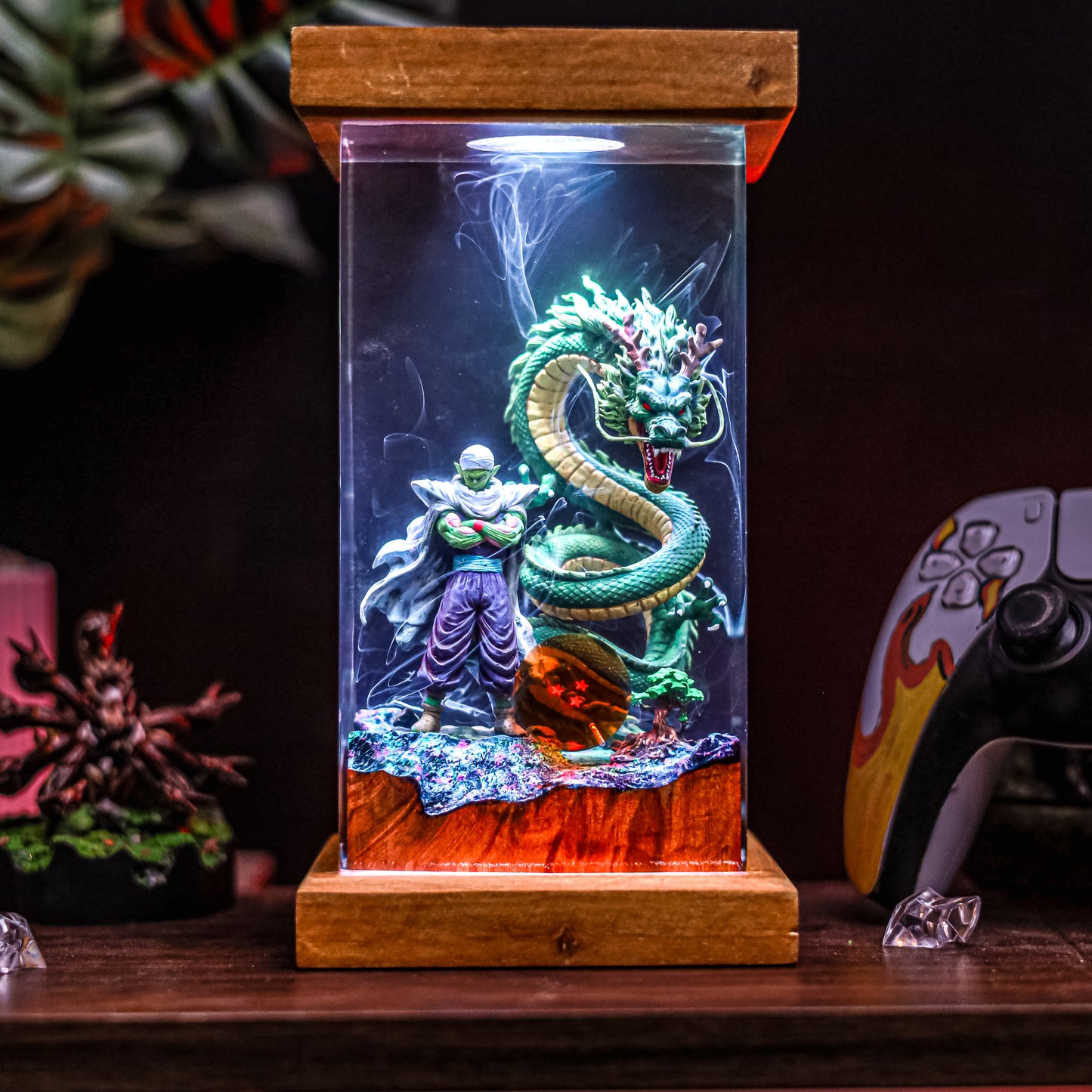 Picolo Resin Lamp  - Dragon ball Z Lumi Verseresin Studio