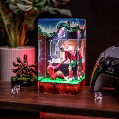 Ronaldo X Ronaldo Resin Lamp- The Best Player