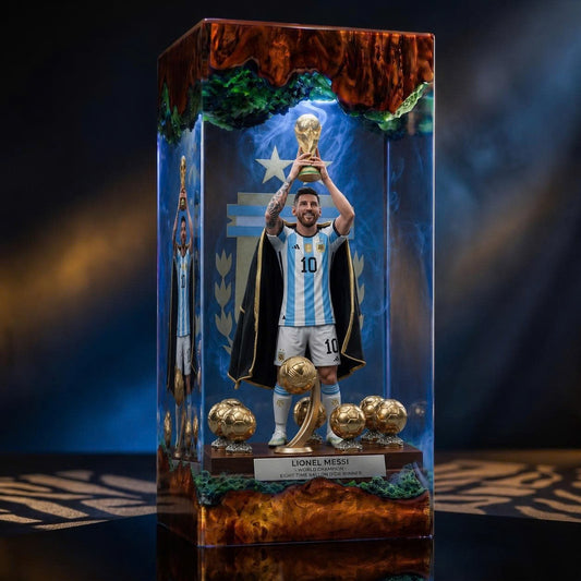 Messi Player Resin Lamp V2 -The Best Player