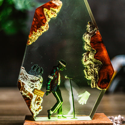Michael Jackson Moon Walk V1 Resin Lamp
