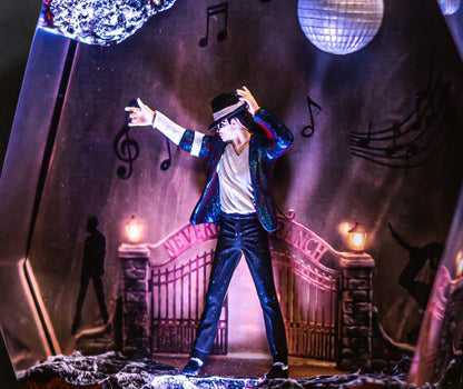 Michael Jackson Disco Resin Lamp