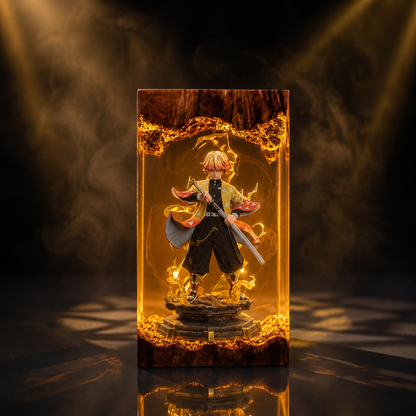 Zenitsu Resin Lamp V1 - Demon Slayer