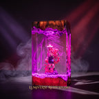 Ace Resin Lamp | Handmade LED OnePiece | Lumiverse Resin