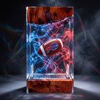 American Football Resin Lamp | LED RGB | Lumiverse Resin