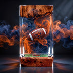 American Football Resin Lamp | LED RGB | Lumiverse Resin