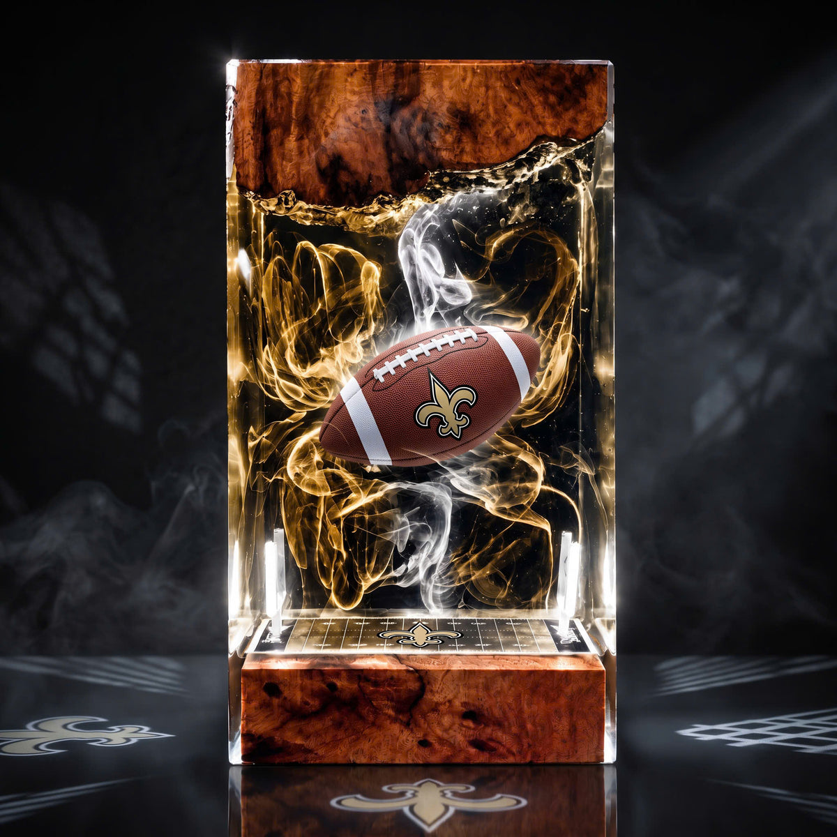 American Football Resin Lamp | LED RGB | Lumiverse Resin