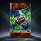 American Football Resin Lamp | LED RGB | Lumiverse Resin