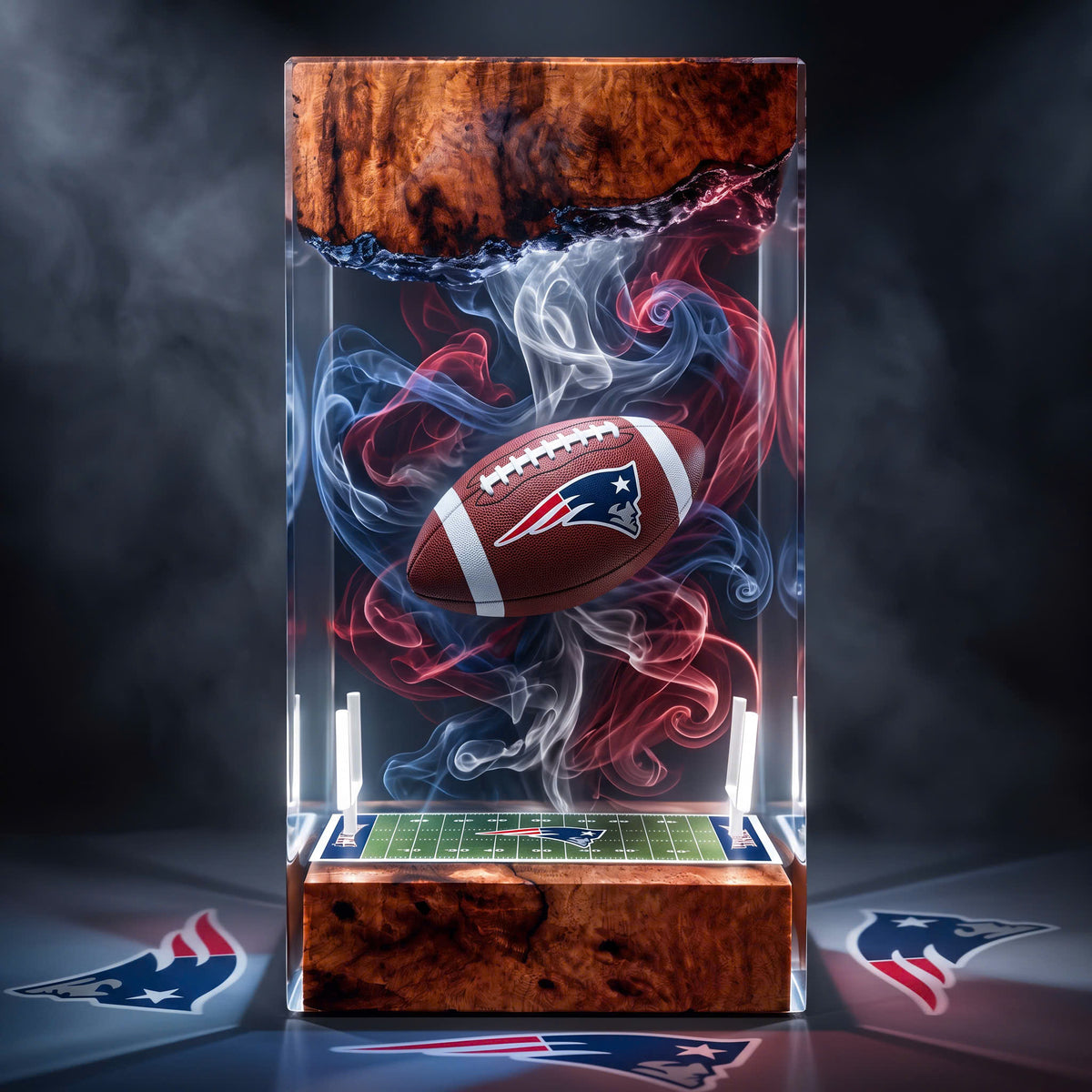 American Football Resin Lamp | LED RGB | Lumiverse Resin