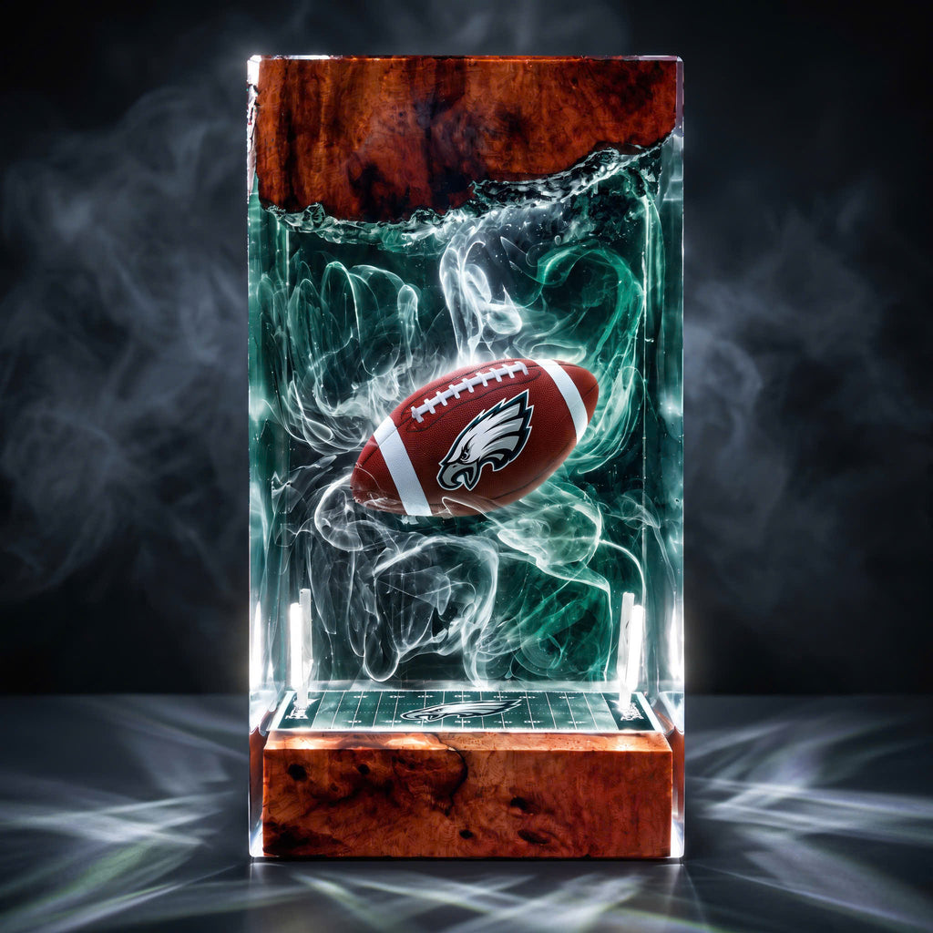 American Football Resin Lamp | LED RGB | Lumiverse Resin