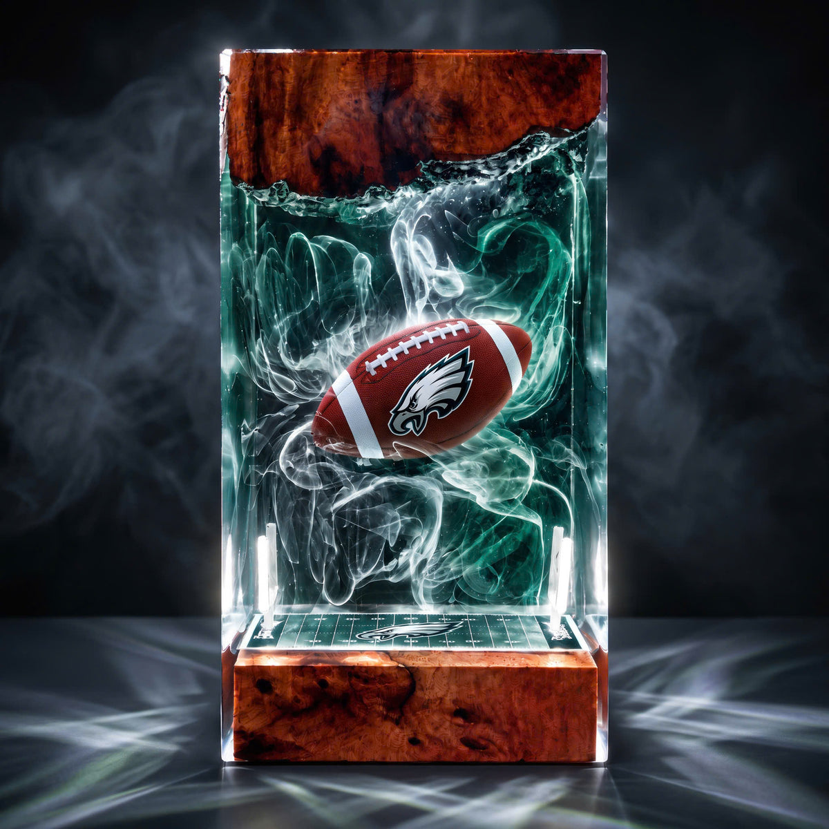 American Football Resin Lamp | LED RGB | Lumiverse Resin