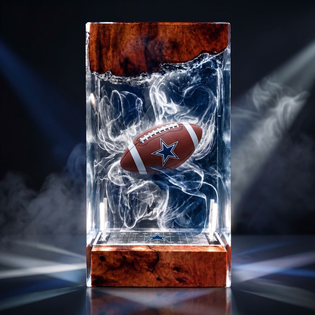 American Football Resin Lamp | LED RGB | Lumiverse Resin