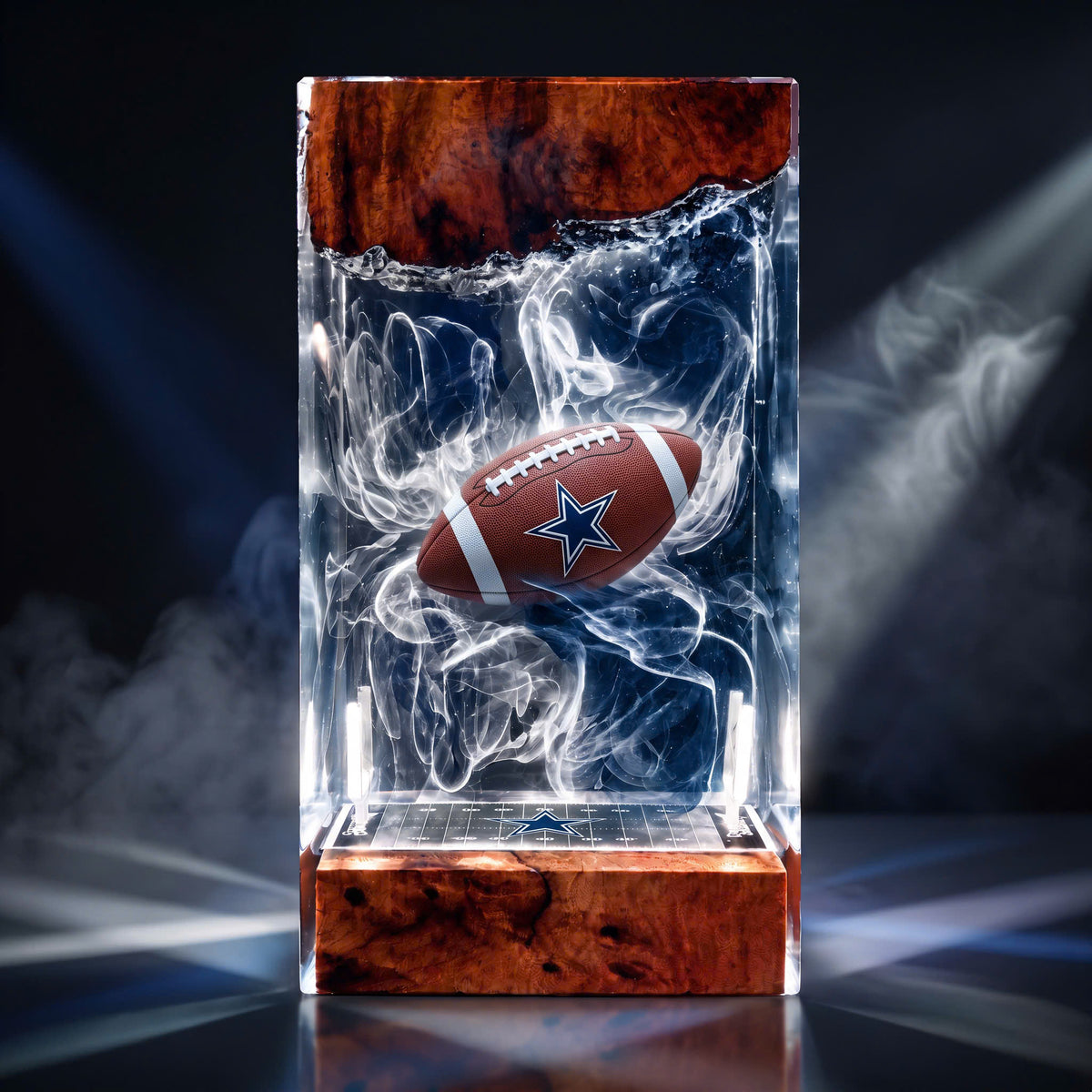 American Football Resin Lamp | LED RGB | Lumiverse Resin