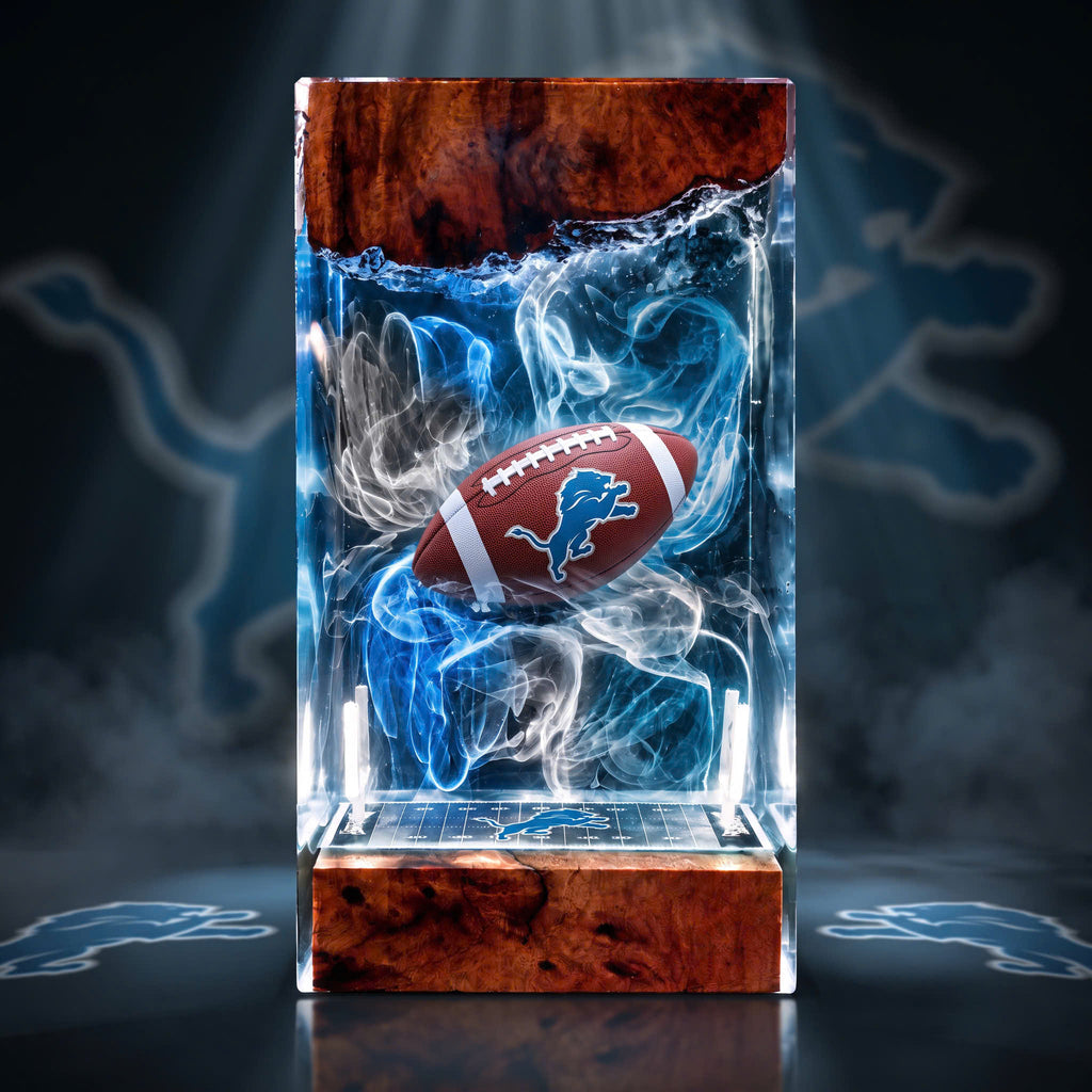 American Football Resin Lamp | LED RGB | Lumiverse Resin